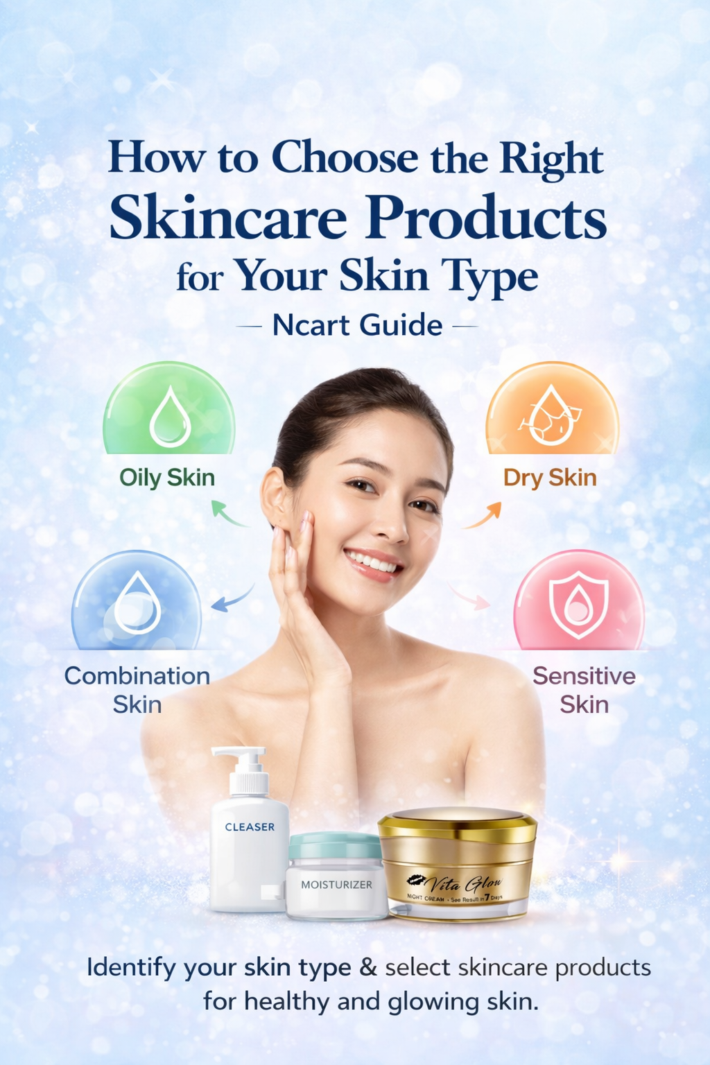 How to Choose the Right Skincare Products for Your Skin Type – Ncart Guide